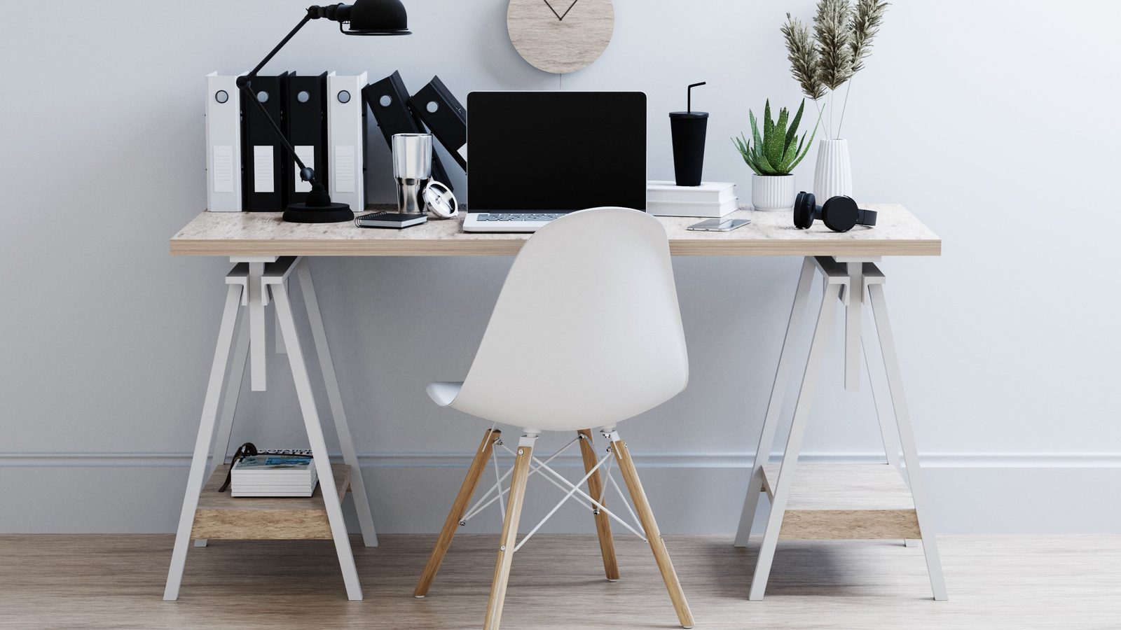 Bureau de télétravail à domicile